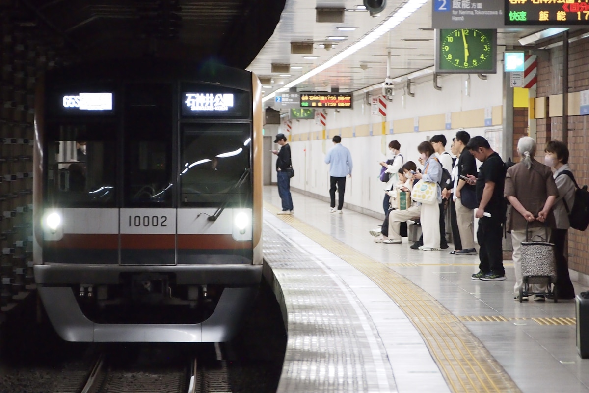 東京メトロ 和光検車区 10000系 10102F