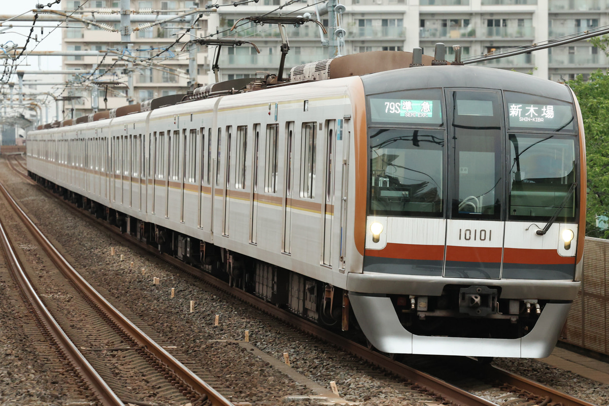 東京メトロ 和光検車区 10000系 10101F