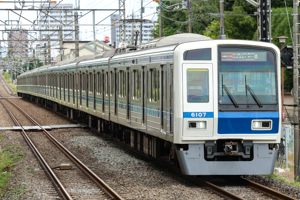 西武鉄道  6000系 6107F