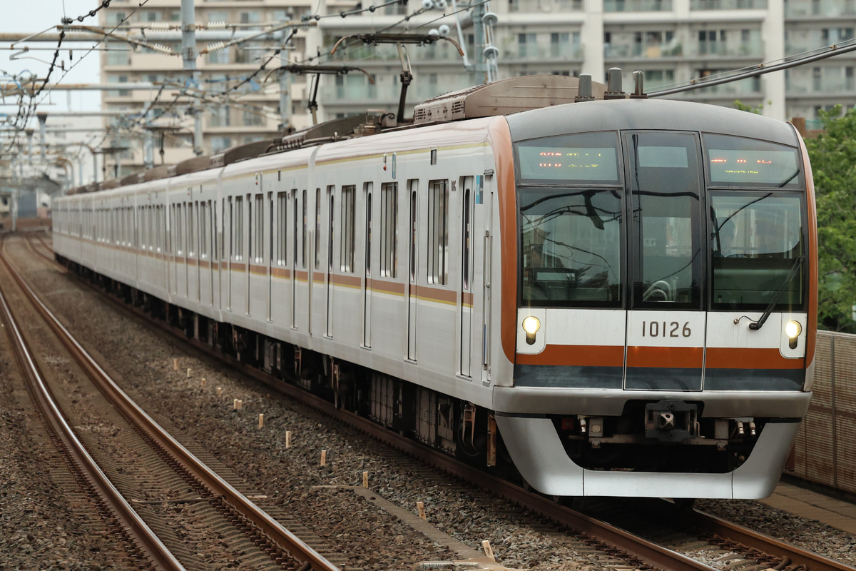 東京メトロ 和光検車区 10000系 10126F
