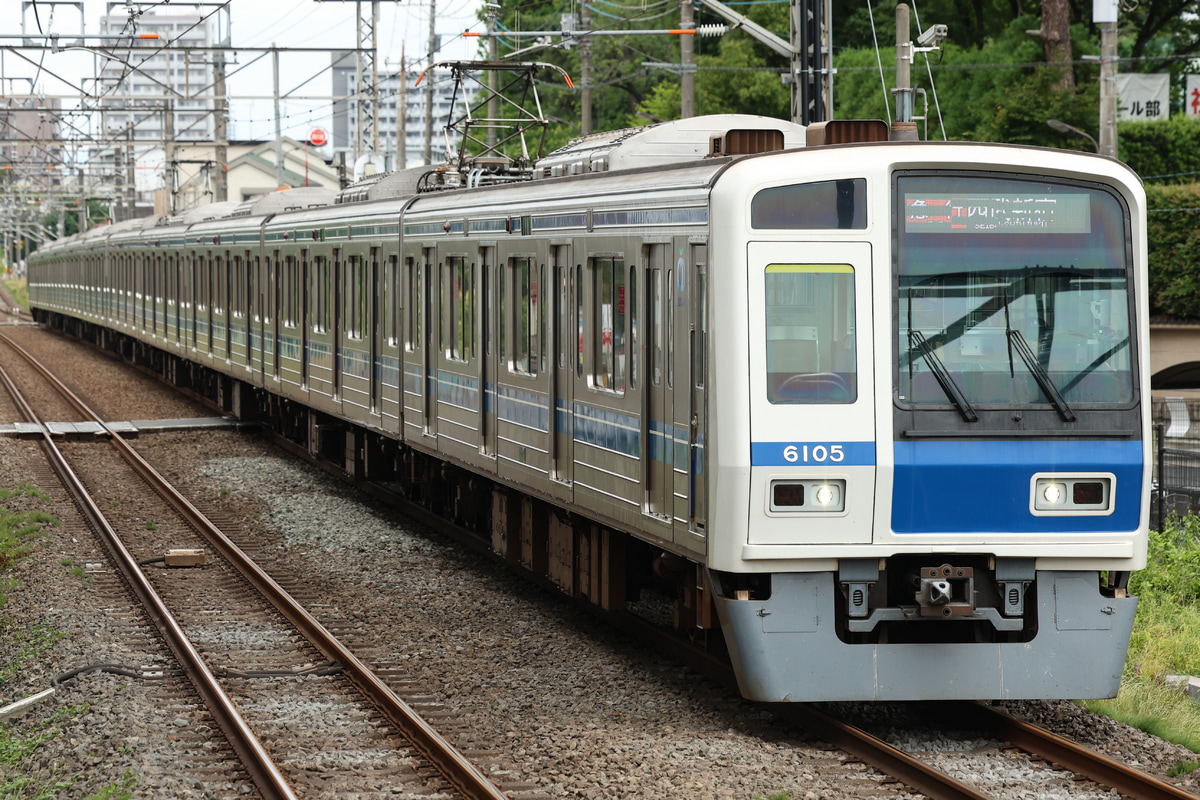 西武鉄道  6000系 6105F