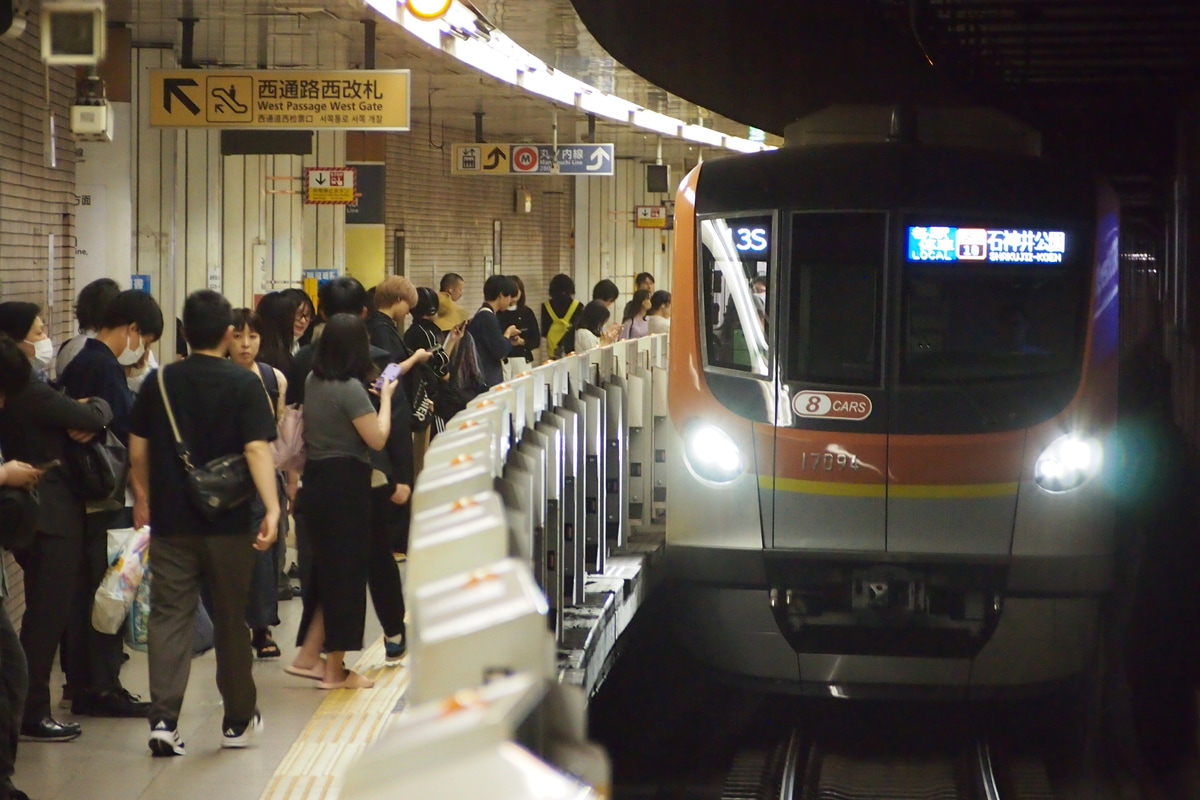 東京メトロ 和光検車区 17000系 17194F