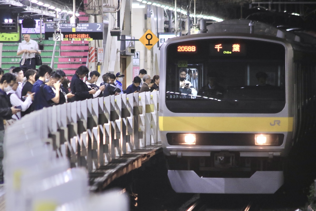 JR東日本 三鷹車両センター E231系 ミツB27編成