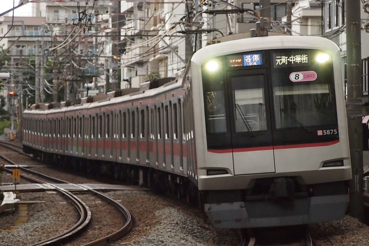 東急電鉄 元住吉検車区 5050系 5175F
