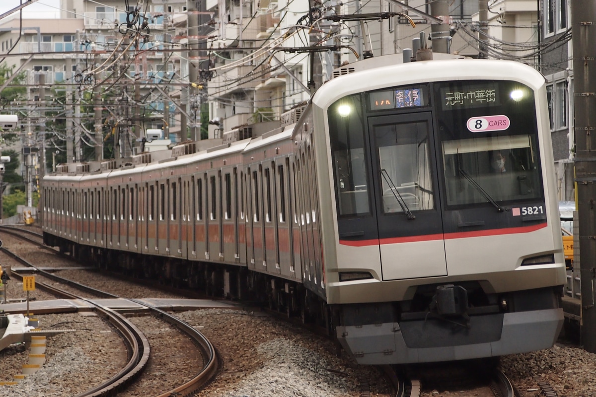東急電鉄 元住吉検車区 5000系 5121F