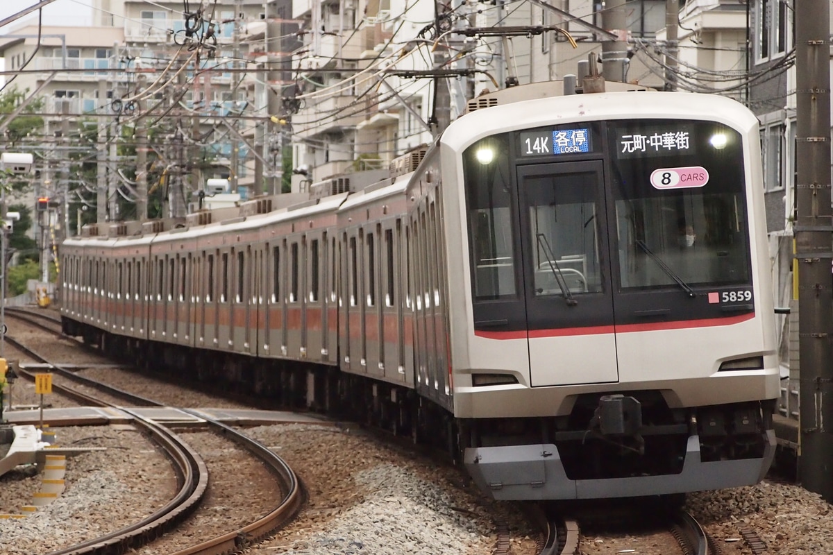 東急電鉄 元住吉検車区 5050系 5159F