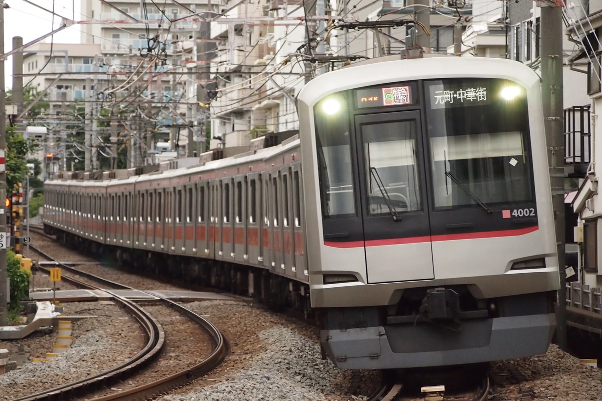 東急電鉄 元住吉検車区 5050系 4102F