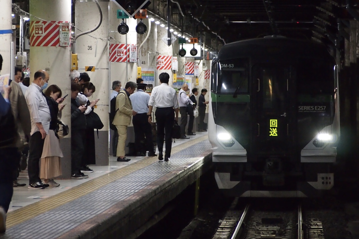 JR東日本 大宮総合車両センター東大宮センター E257系 オオOM-53編成