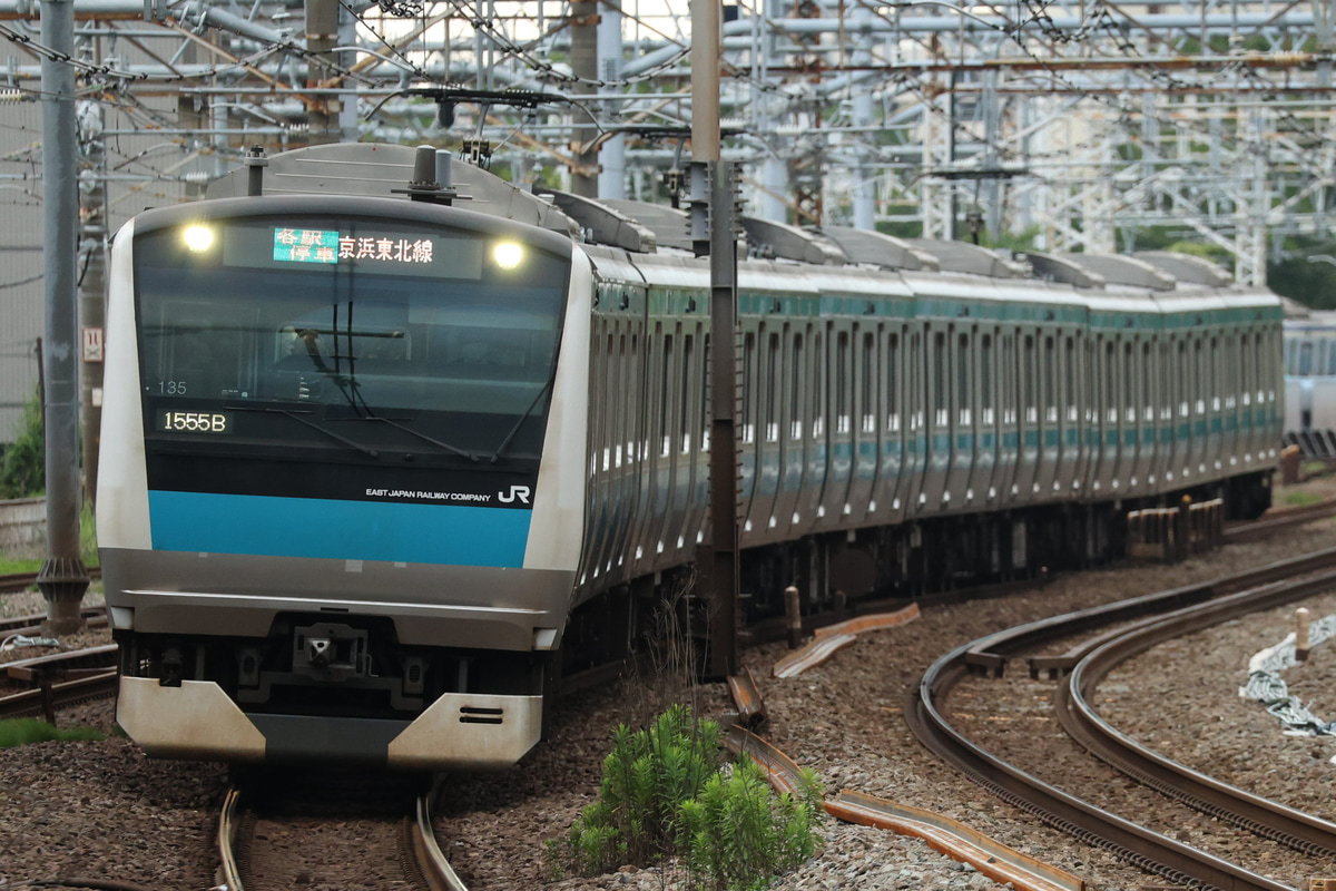 JR東日本 さいたま車両センター E233系 サイ135編成