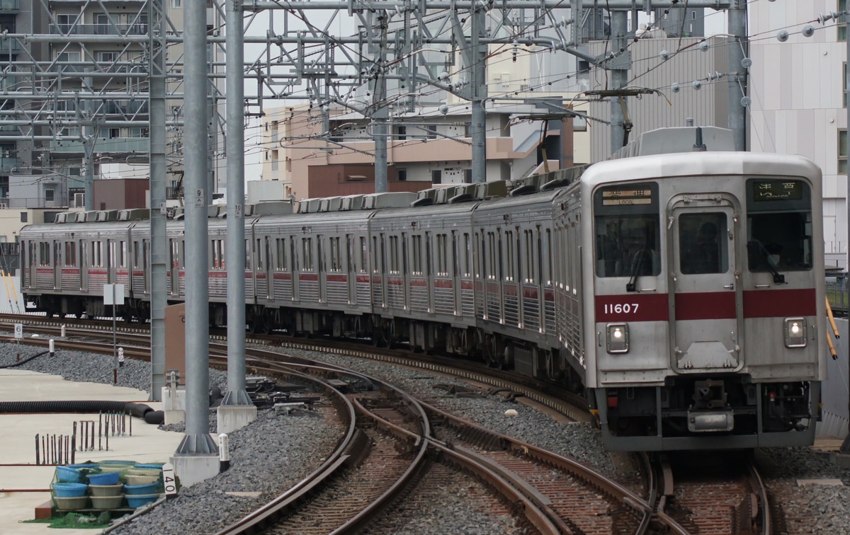 東武鉄道 南栗橋車両管区春日部支所 10000型 11607F