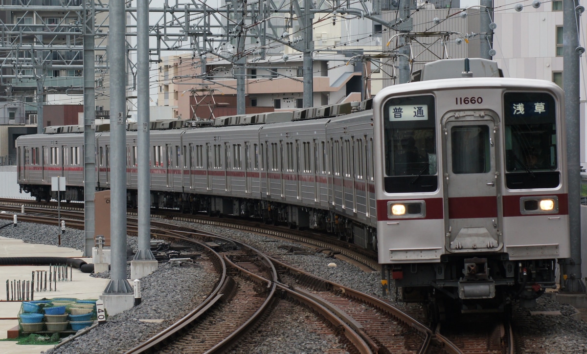 東武鉄道 南栗橋車両管区春日部支所 10050型 11660F