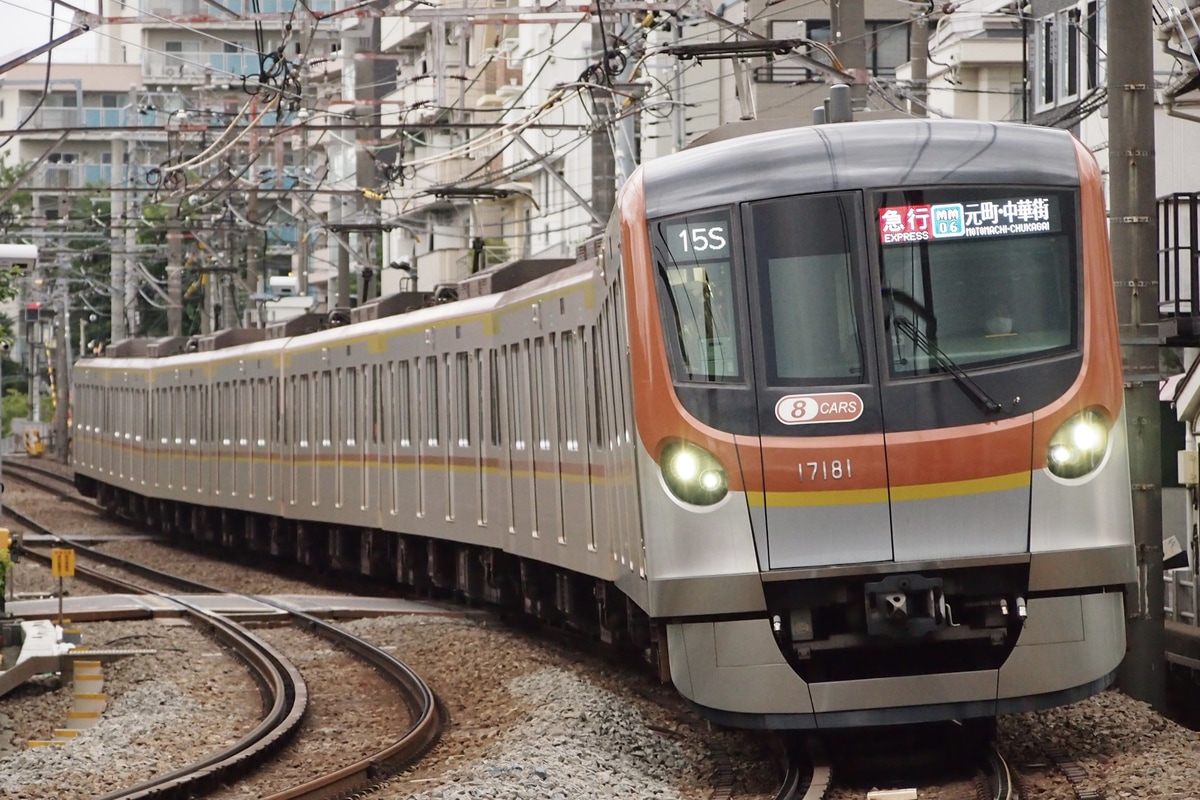 東京メトロ 和光検車区 17000系 17181F