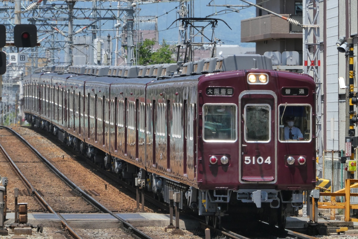 阪急電鉄 平井車庫 5100系 5104F