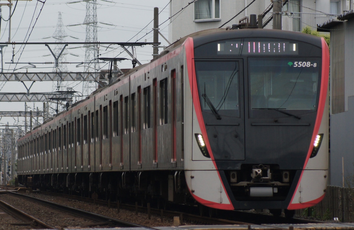 東京都交通局 馬込車両検修場 5500形 5508F