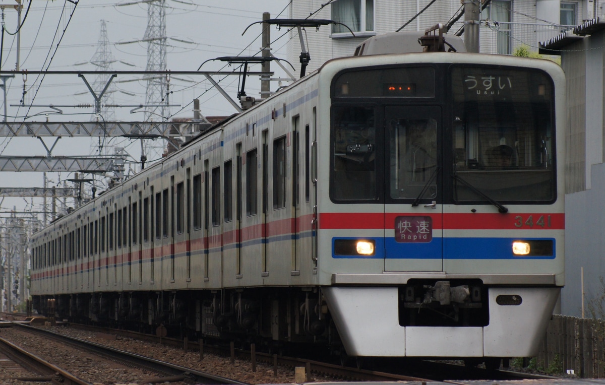 京成電鉄 宗吾車両基地 3400形 3448F