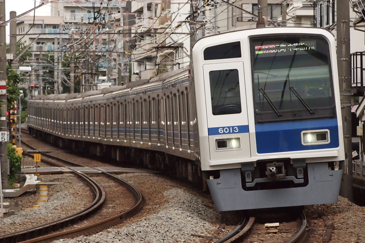 西武鉄道 池袋線車両所小手指車両基地 6000系 6113F