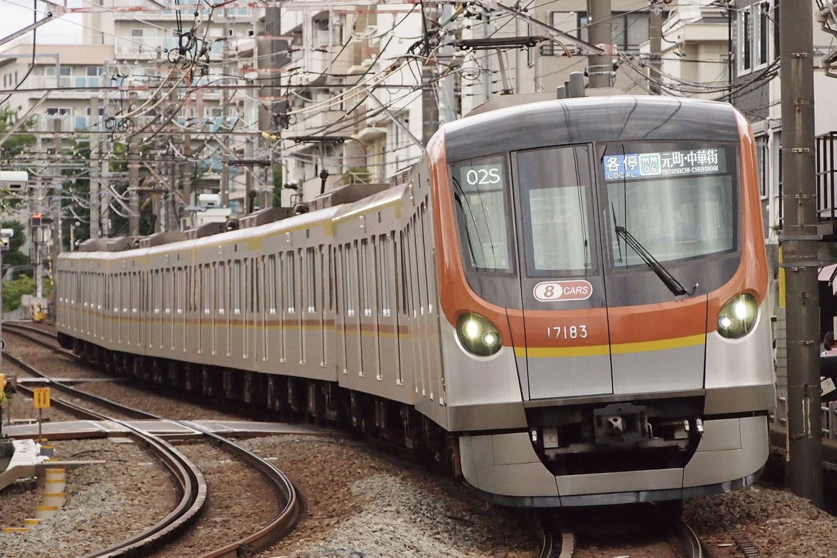 東京メトロ 和光検車区 17000系 17183F
