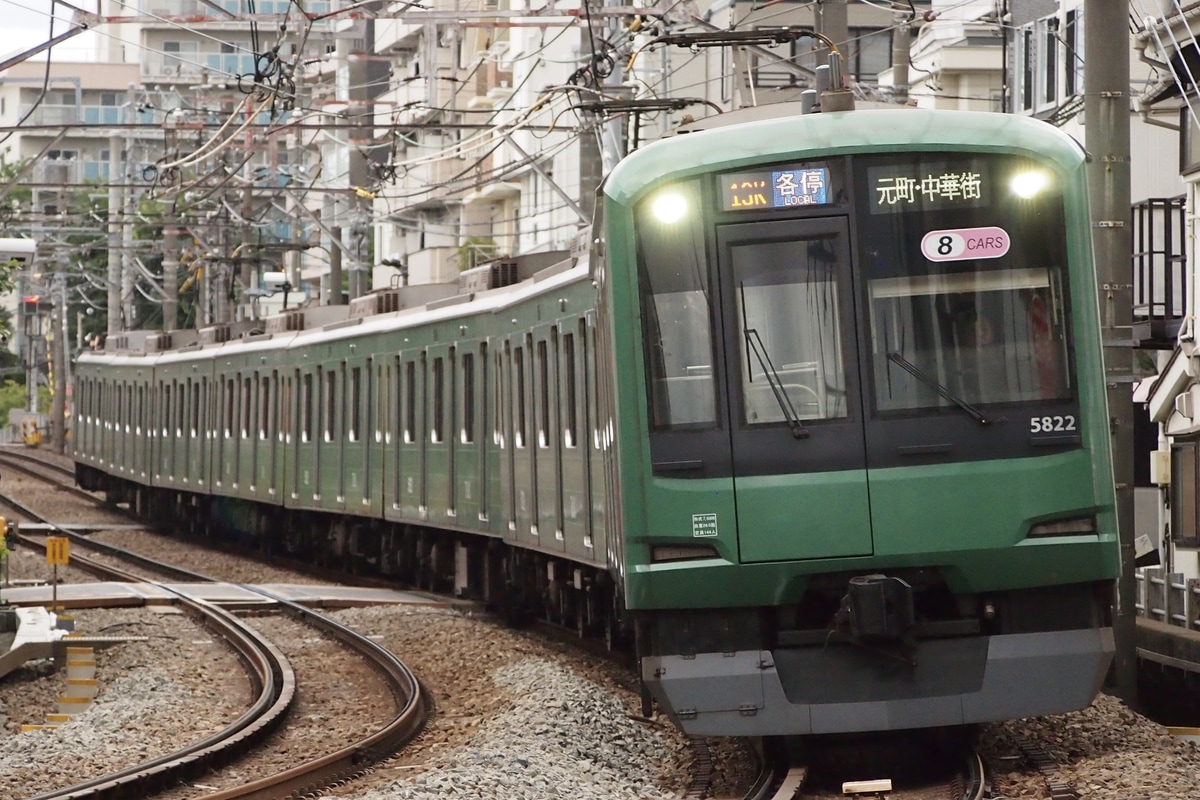 東急電鉄 元住吉検車区 5000系 5122F