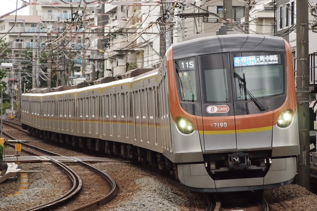 東京メトロ 和光検車区 17000系 17190F