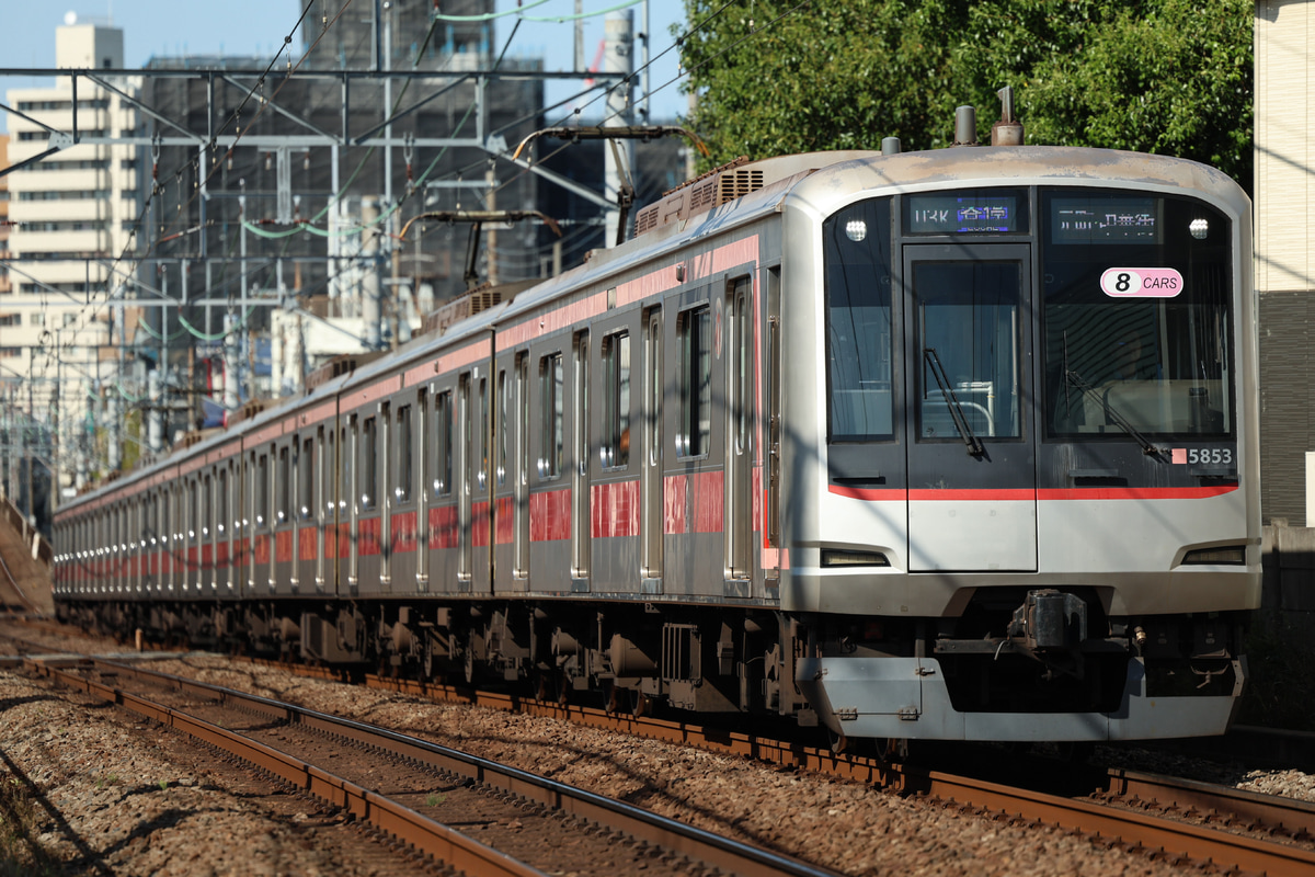 東急電鉄 元住吉検車区 5050系 5153F