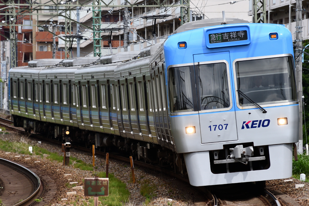 京王電鉄 富士見ヶ丘検車区 1000系 1757F