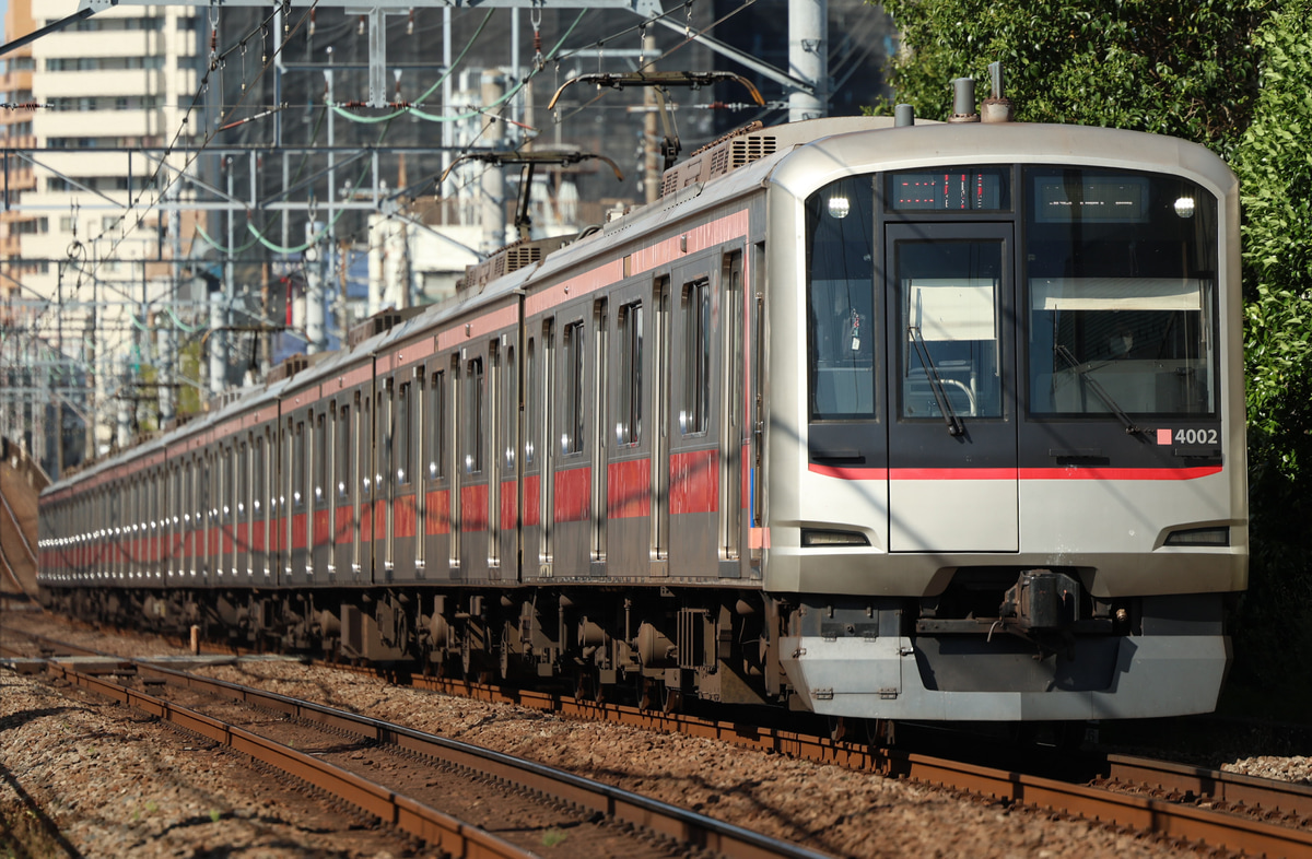 東急電鉄 元住吉検車区 5050系 4102F