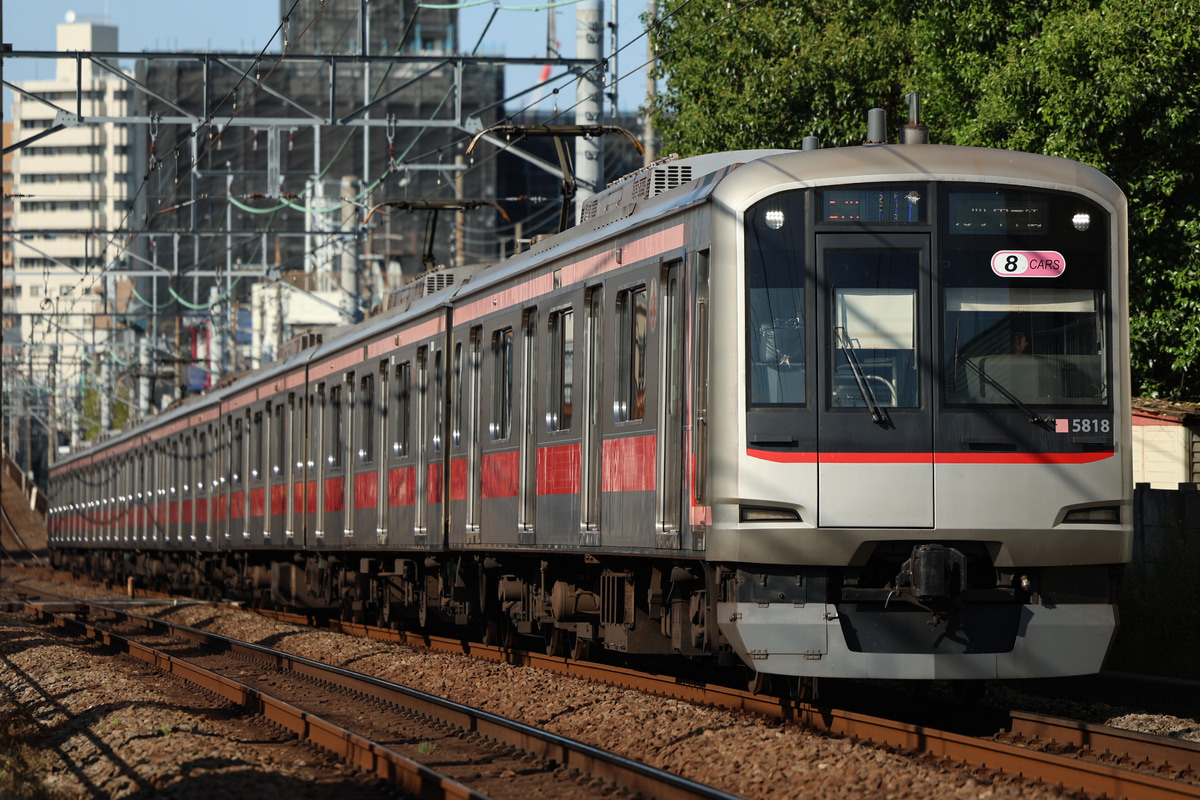 東急電鉄 元住吉検車区 5000系 5118F
