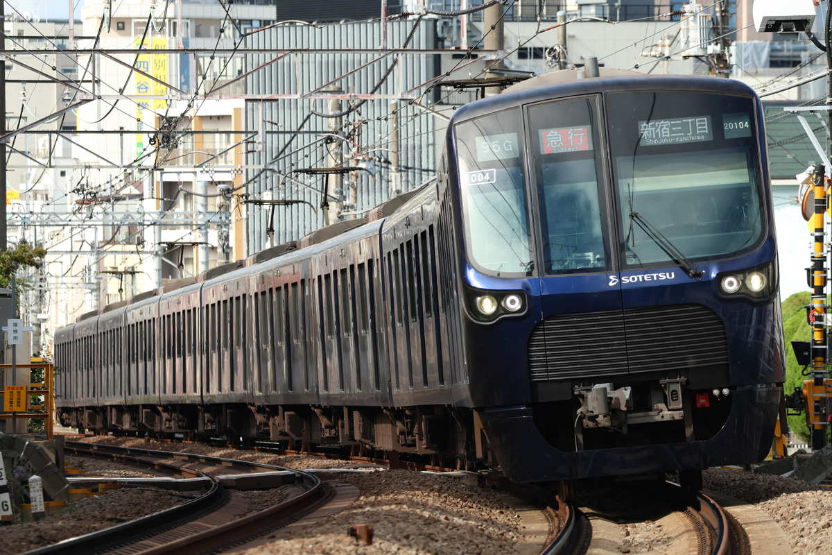相模鉄道 かしわ台車両センター 20000系 20104F