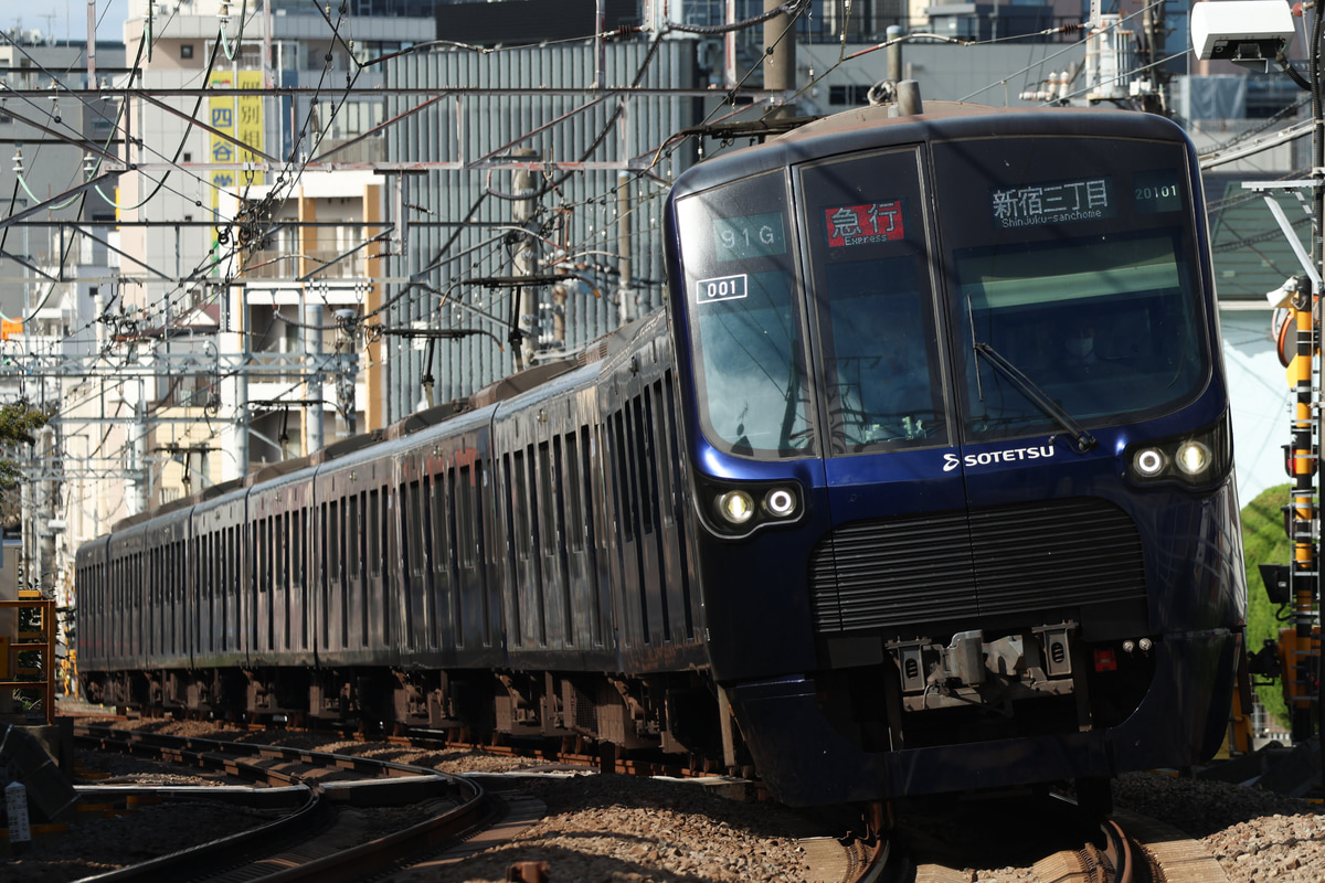 相模鉄道 かしわ台車両センター 20000系 20101F
