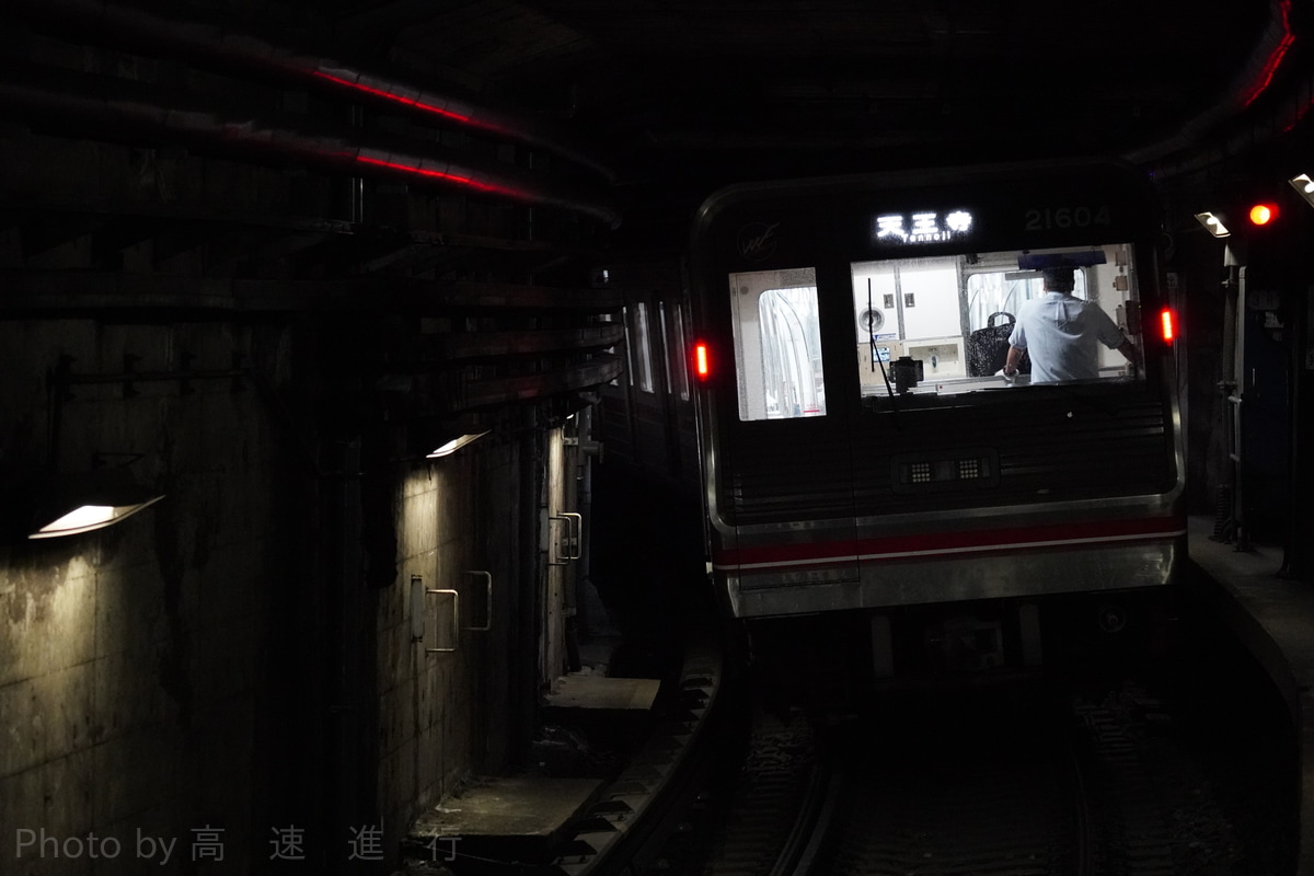 大阪市高速電気軌道 中百舌鳥検車場 21系 21604F