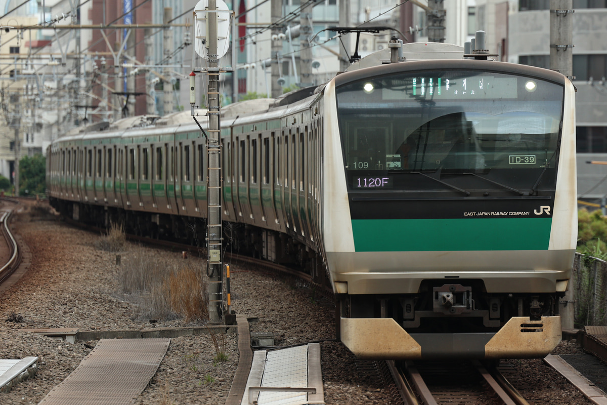 JR東日本 川越車両センター E233系 ハエ109編成