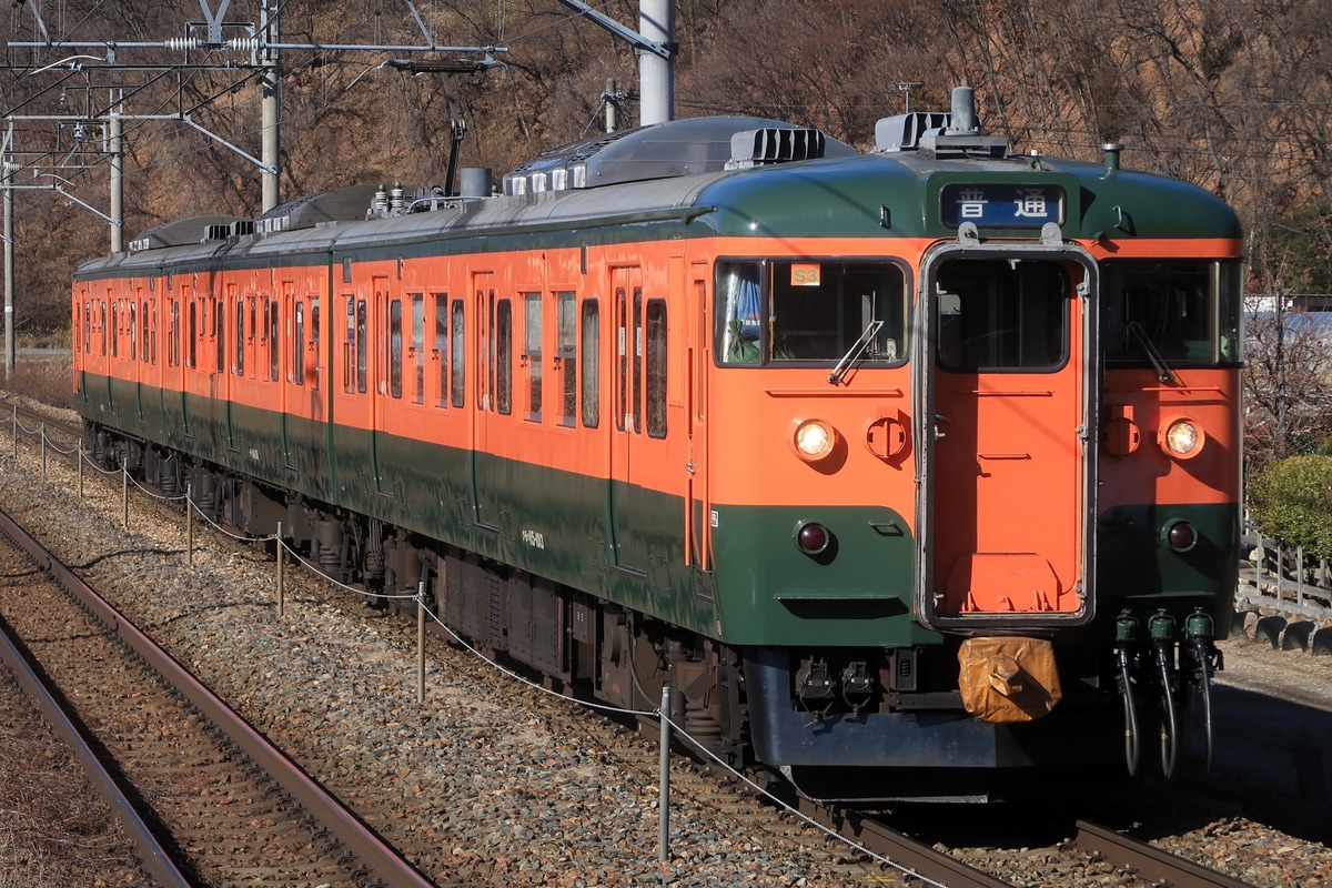 しなの鉄道  115系 S3編成