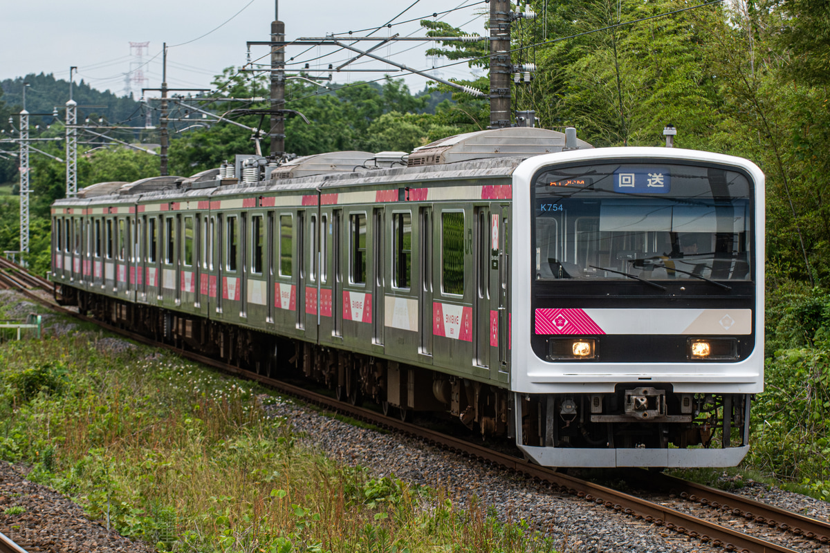 JR東日本 勝田車両センター E501系 カツK754編成