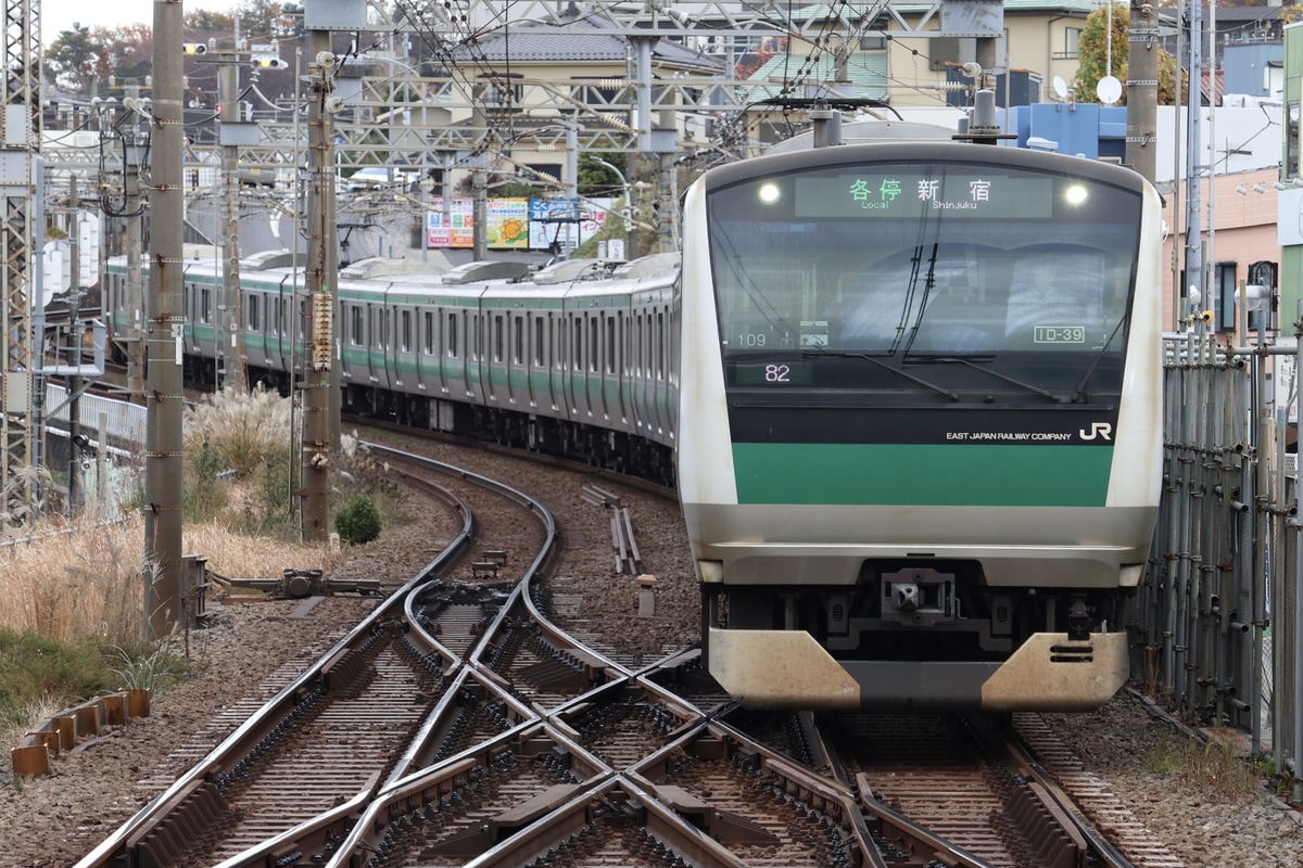 JR東日本 川越車両センター E233系 ハエ109編成