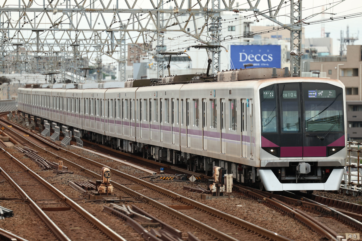 東京メトロ 鷺沼検車区 08系 08-104F