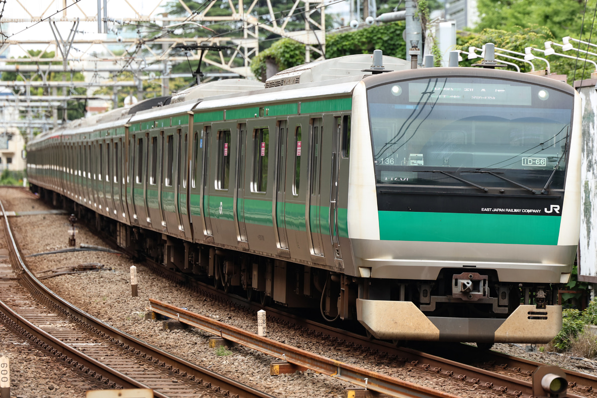 JR東日本 川越車両センター E233系 ハエ136編成