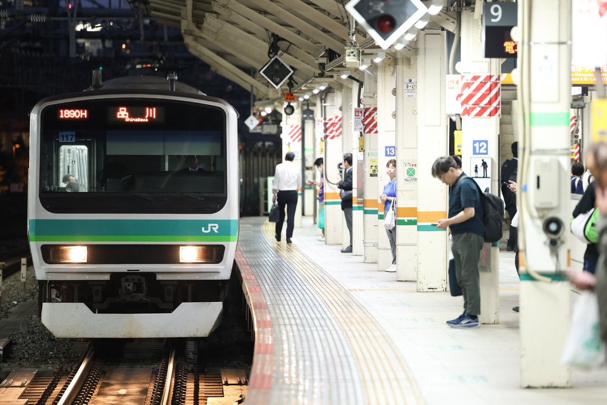 JR東日本 松戸車両センター本区 E231系 マト117編成