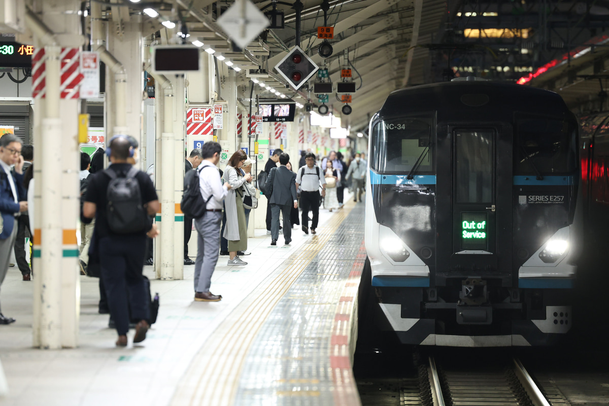 JR東日本 大宮総合車両センター東大宮センター E257系 オオNC-34編成