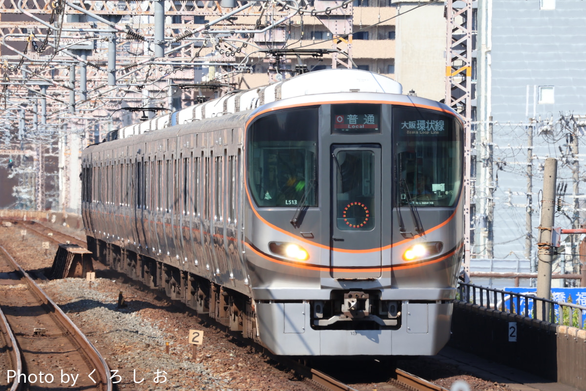 JR西日本 吹田総合車両所森ノ宮支所 323系 LS13編成