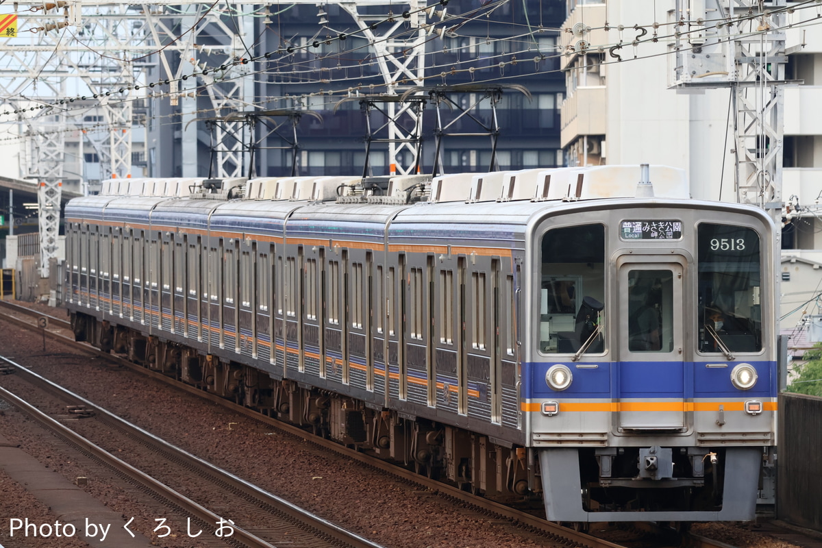 南海電気鉄道 住ノ江検車区 9000系 9513F