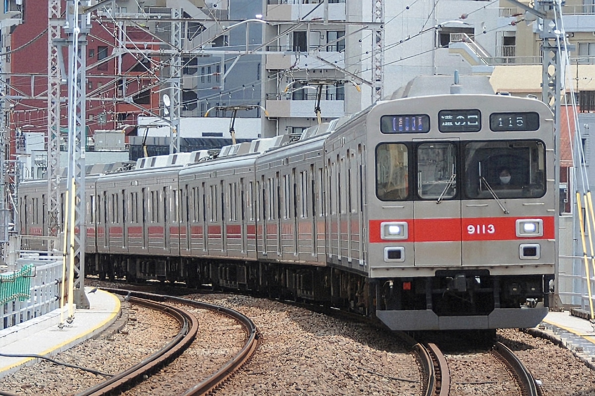 東急電鉄 長津田検車区 9000系 9013F