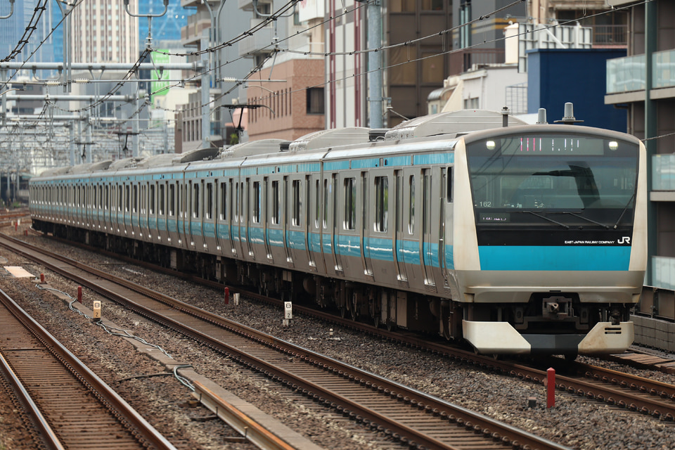JR東E233系サイ162編成<br class="br-sp" />(ウラ162編成)の写真