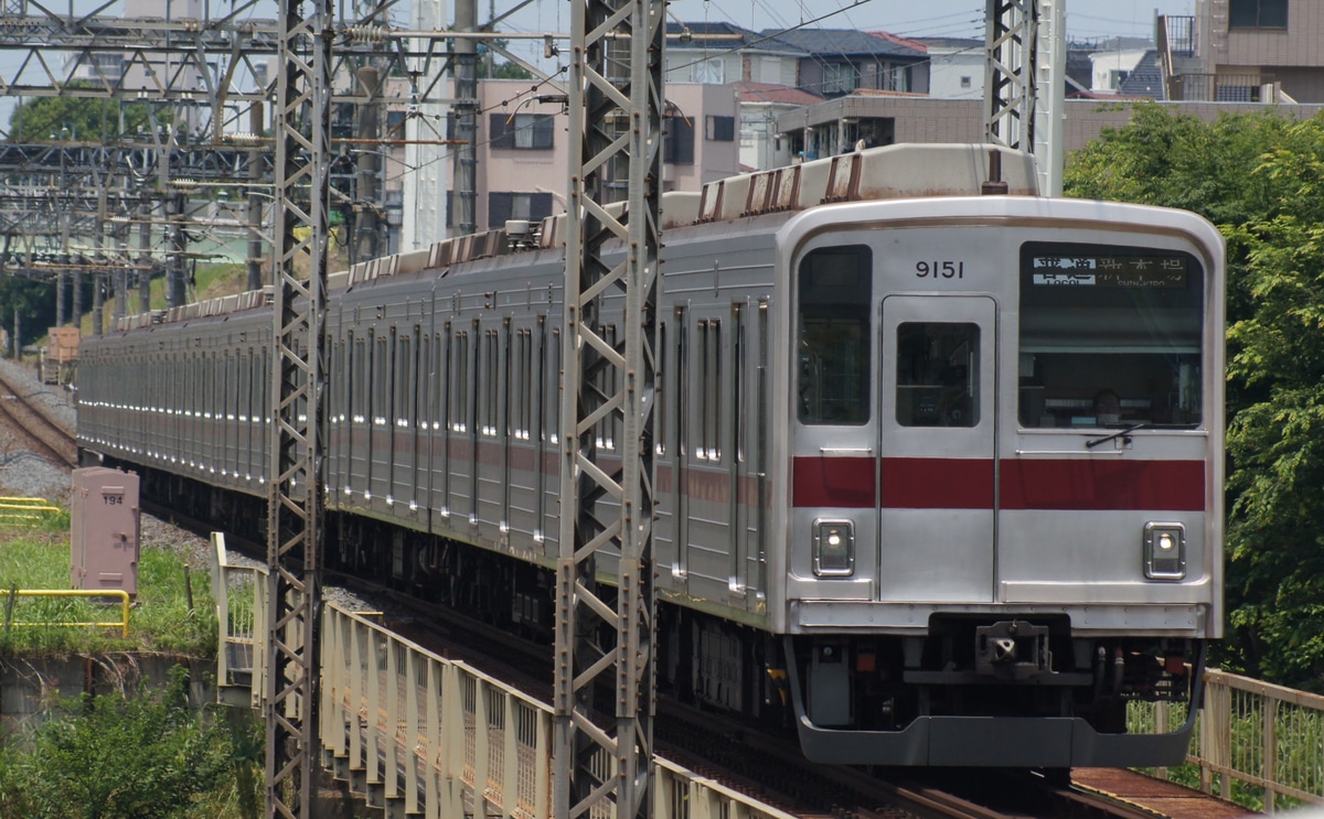 東武鉄道 森林公園検修区 9050系 9151F