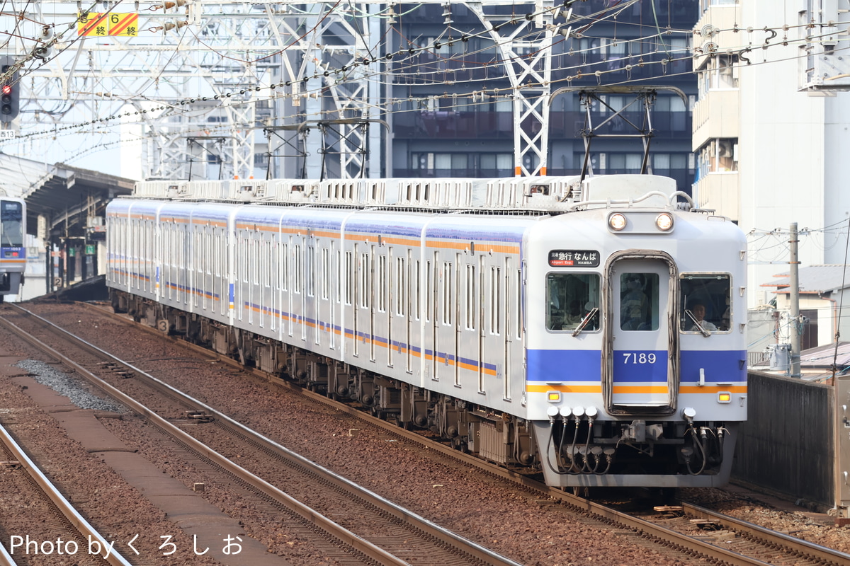 南海電気鉄道 住ノ江検車区 7100系 7189F
