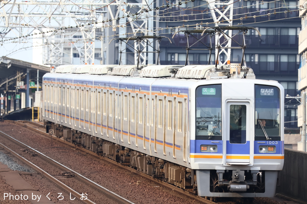 南海電気鉄道 住ノ江検車区 1000系 1003F