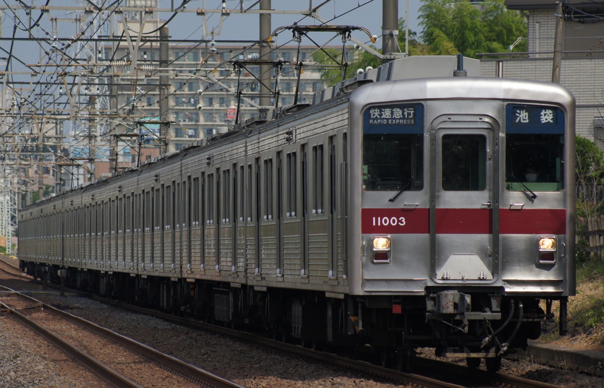 東武鉄道 森林公園検修区 10000系 11003F