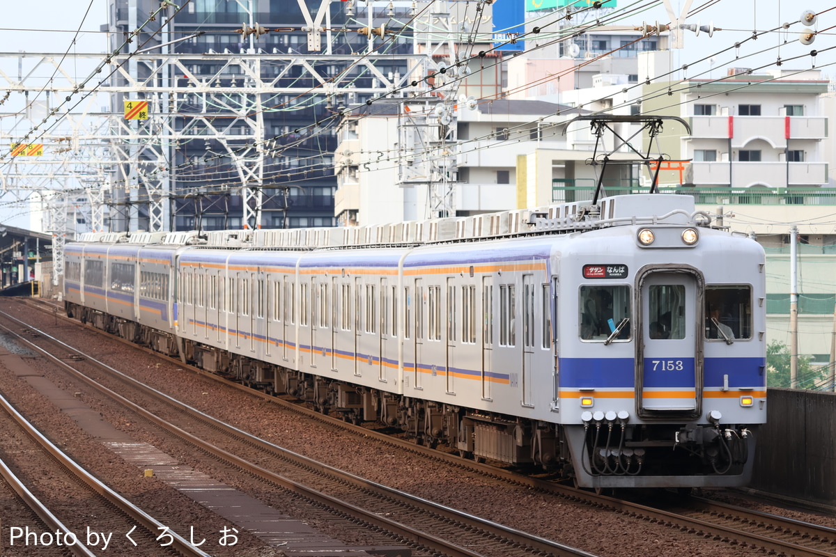 南海電気鉄道 住ノ江検車区 7100系 7153F