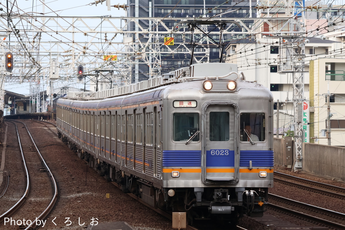 南海電気鉄道 小原田検車区 6000系 6023F