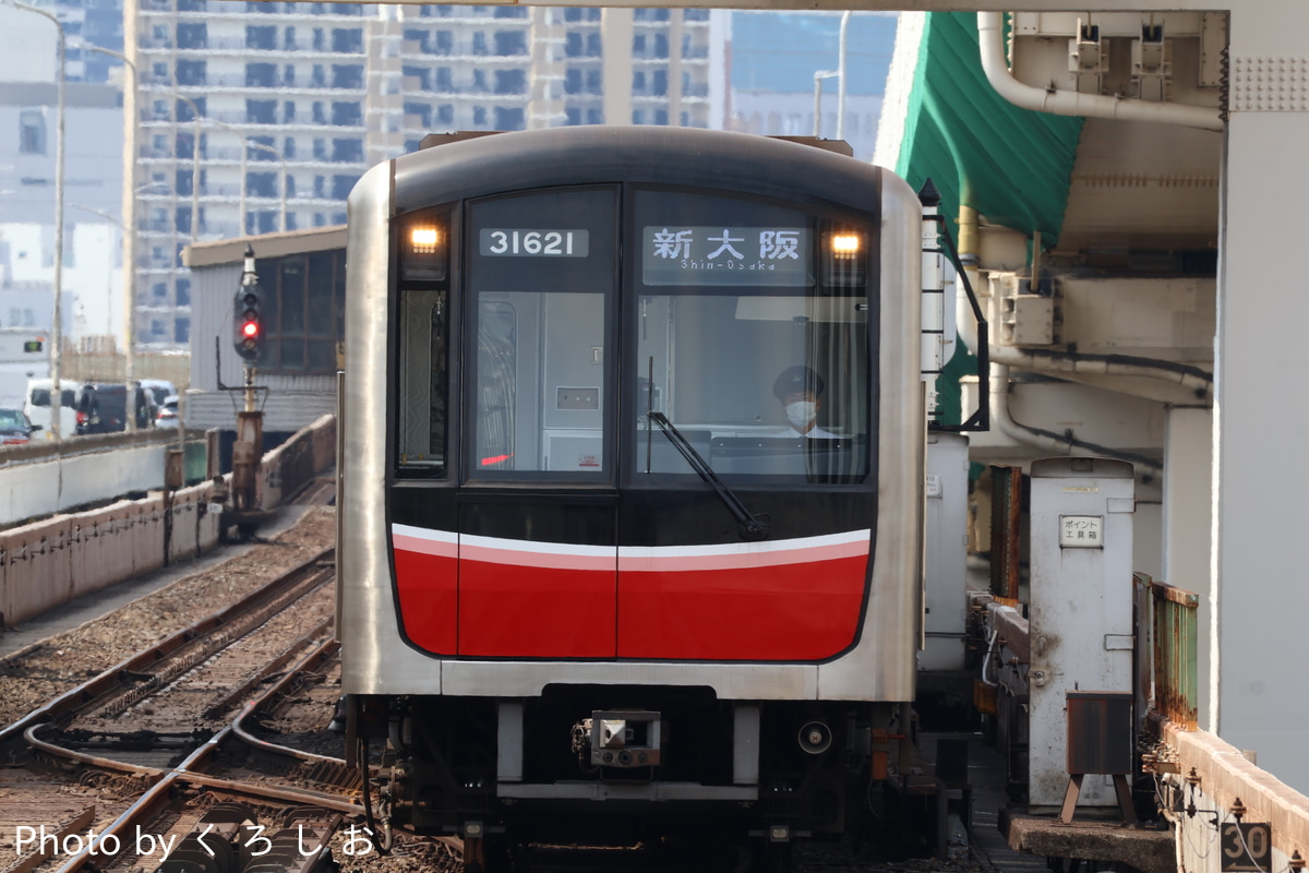 大阪市高速電気軌道 中百舌鳥検車場 30000系 31621F