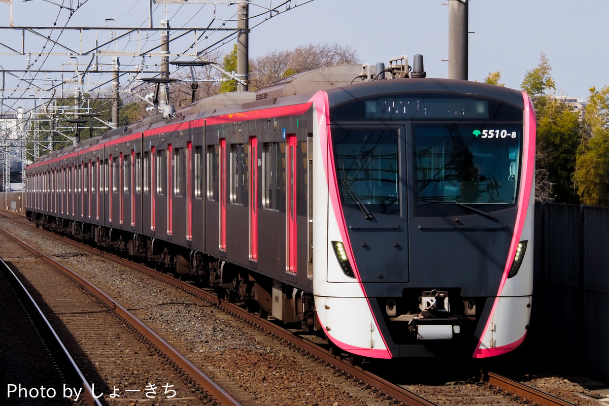 東京都交通局 馬込車両検修場 5500形 5510F